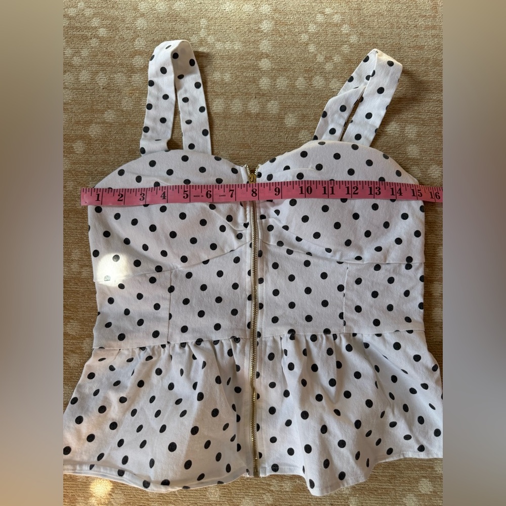 Polka Dot Sleeveless Dress